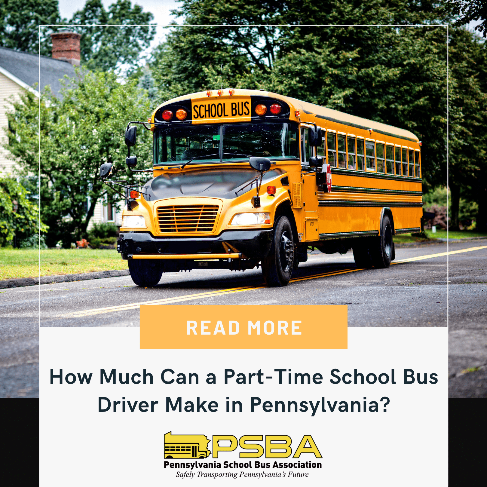 How Much Can A Part Time School Bus Driver Make In Pennsylvania You 