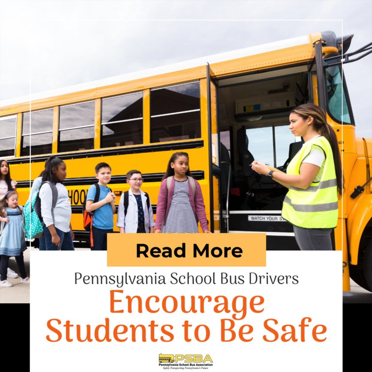 Pennsylvania School Bus Drivers Encourage Students to Be Safe - You ...