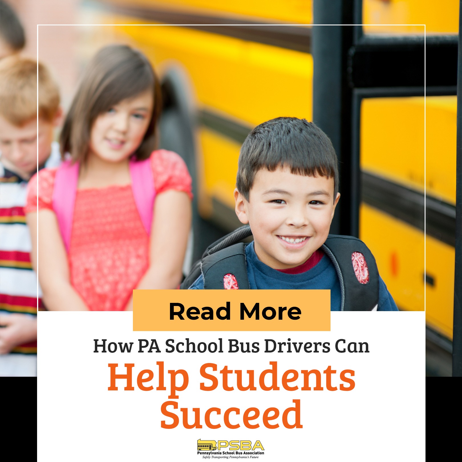 How PA School Bus Drivers Can Help Students Succeed