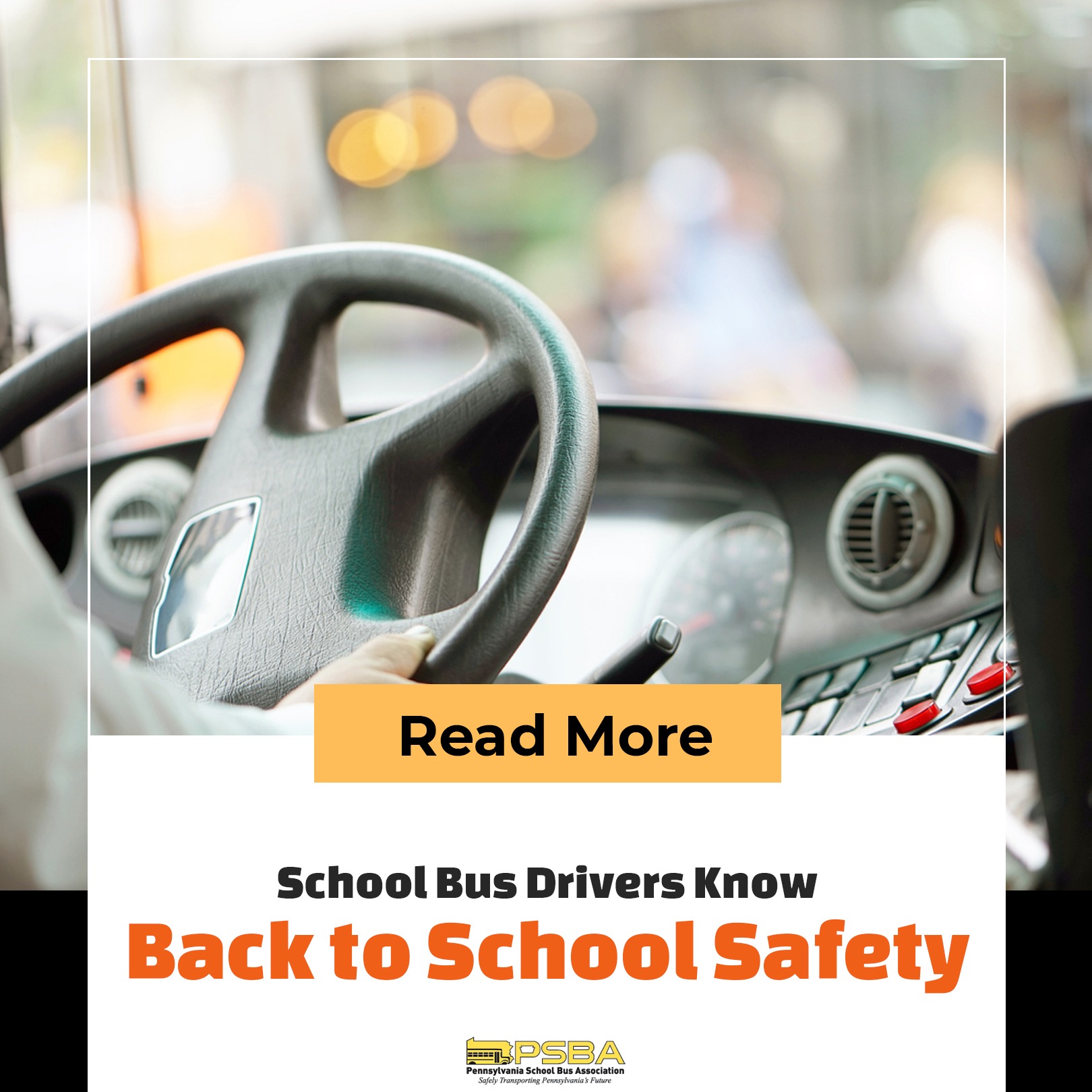 School Bus Drivers Know Back to School Safety