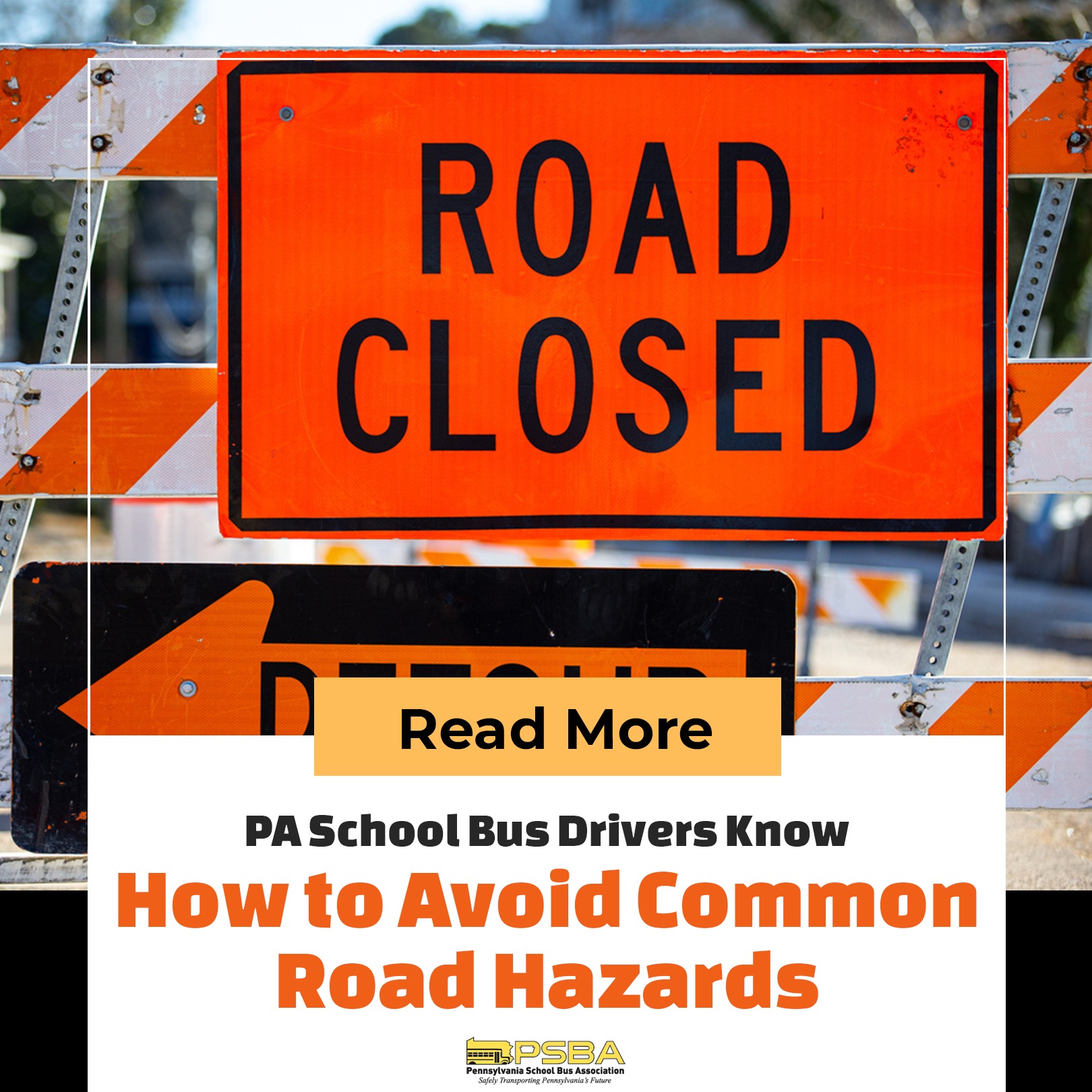 PA School Bus Drivers Know How to Avoid Common Road Hazards