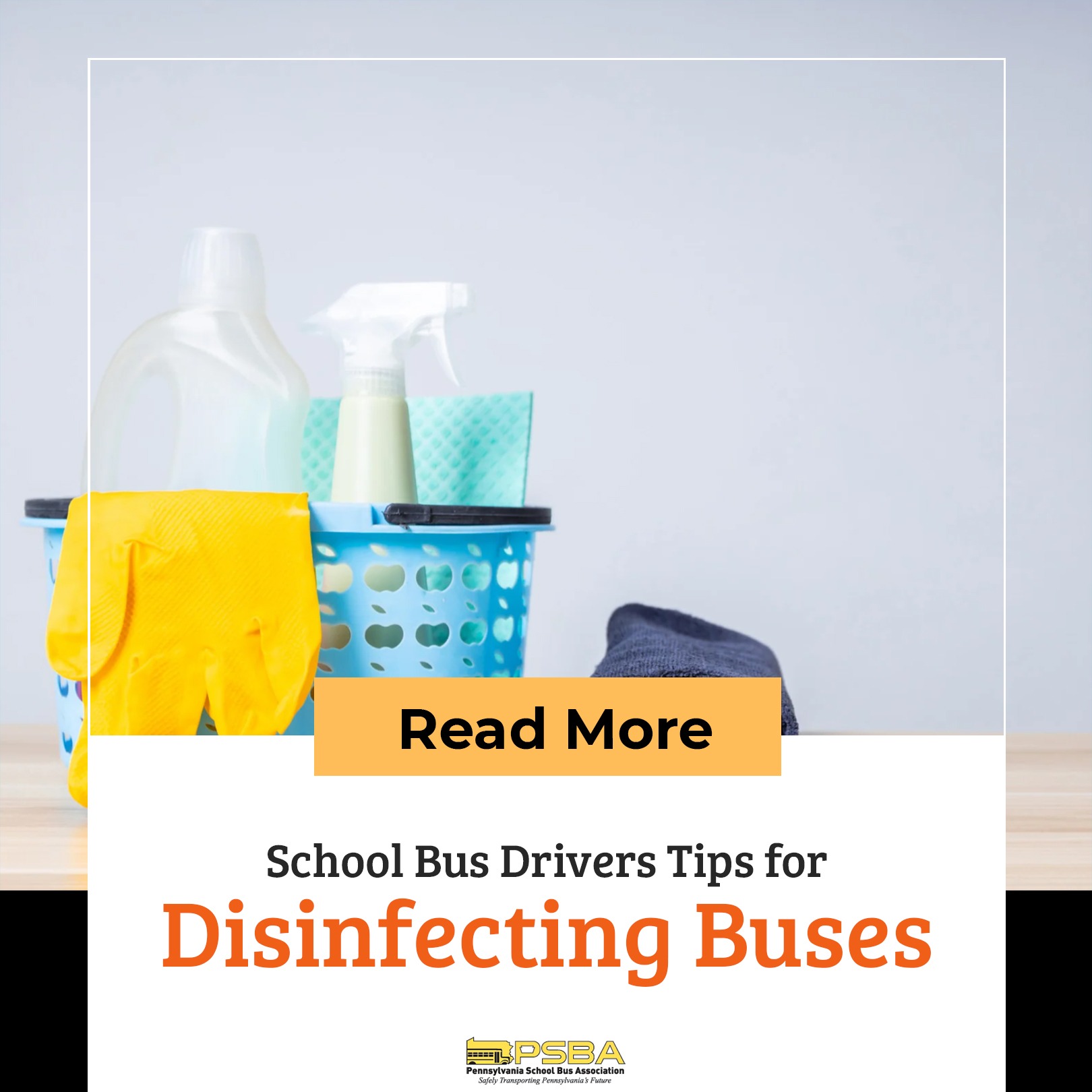 School Bus Drivers Tips for Disinfecting Buses