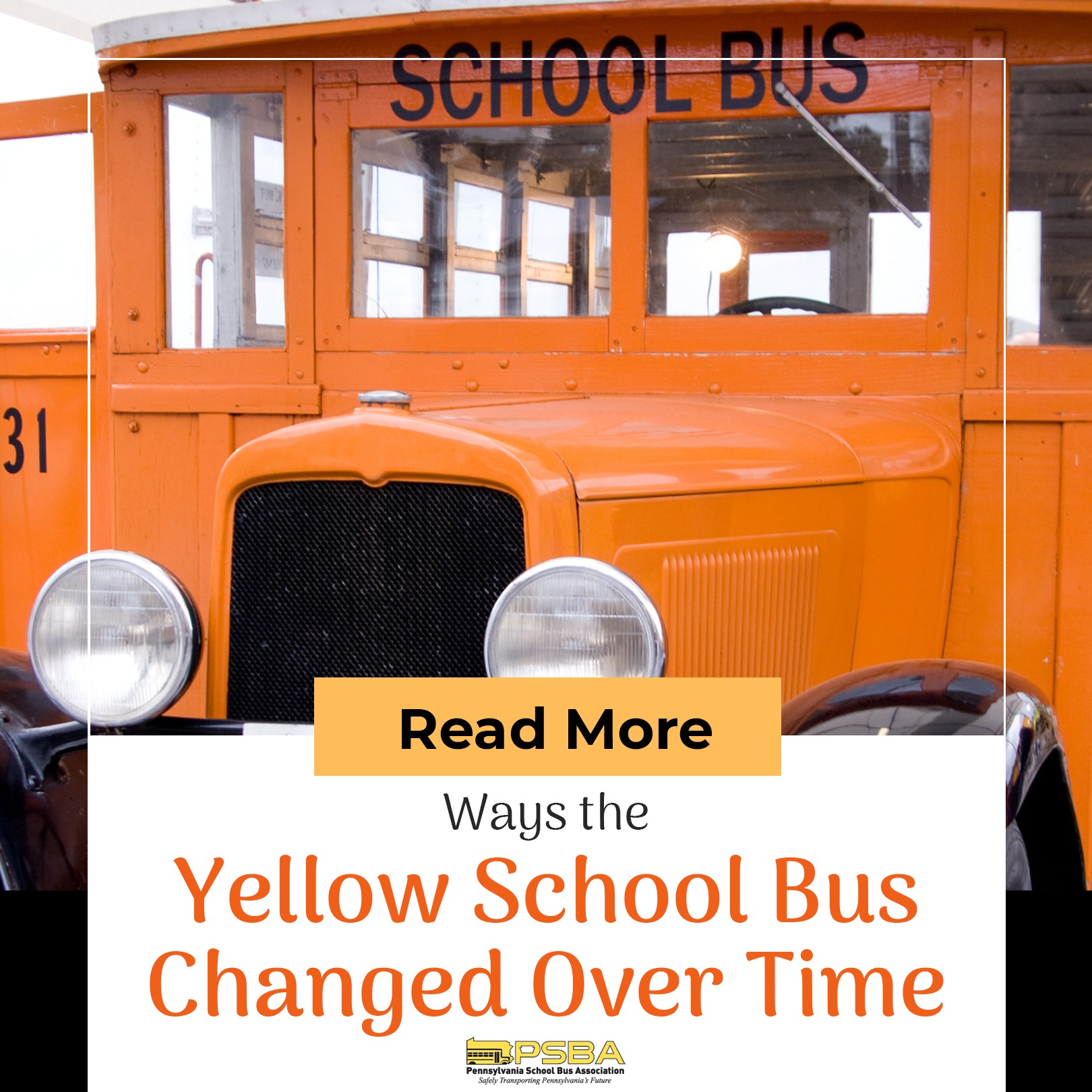 Ways the Yellow School Bus Changed Over Time