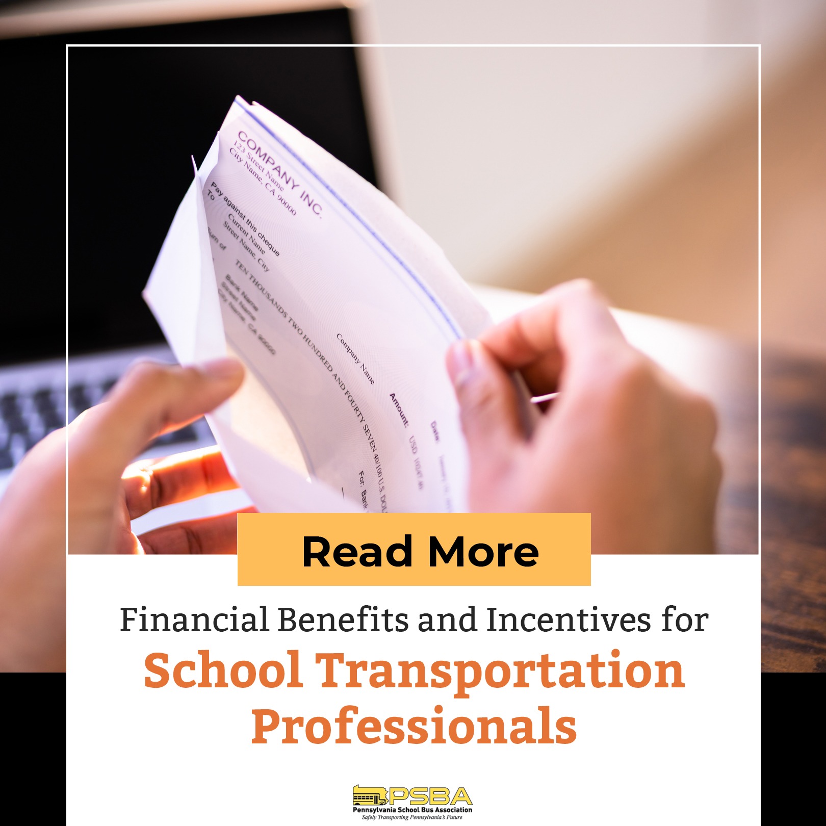 Financial Benefits and Incentives for School Transportation Professionals