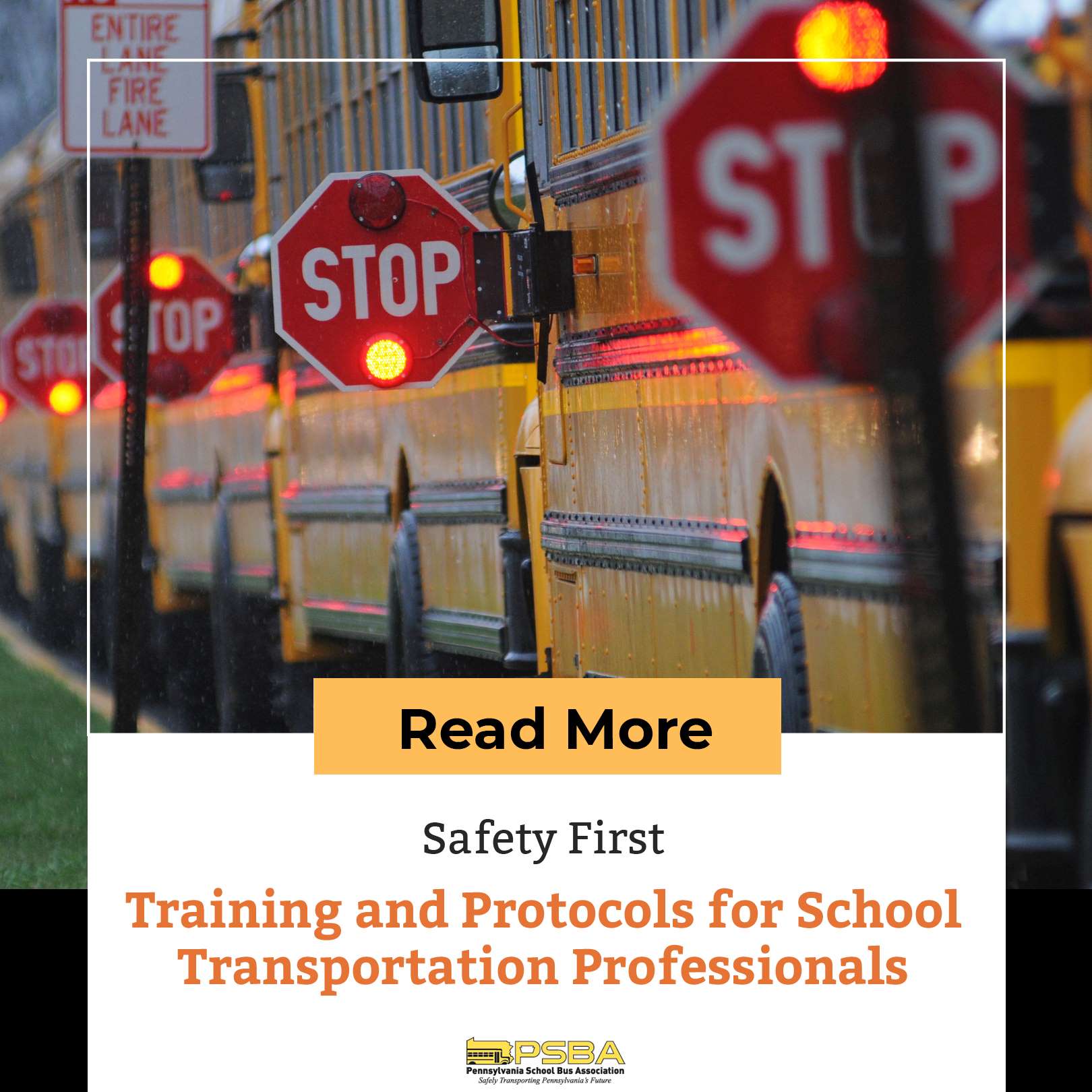 Safety First - Training and Protocols for School Transportation Professionals
