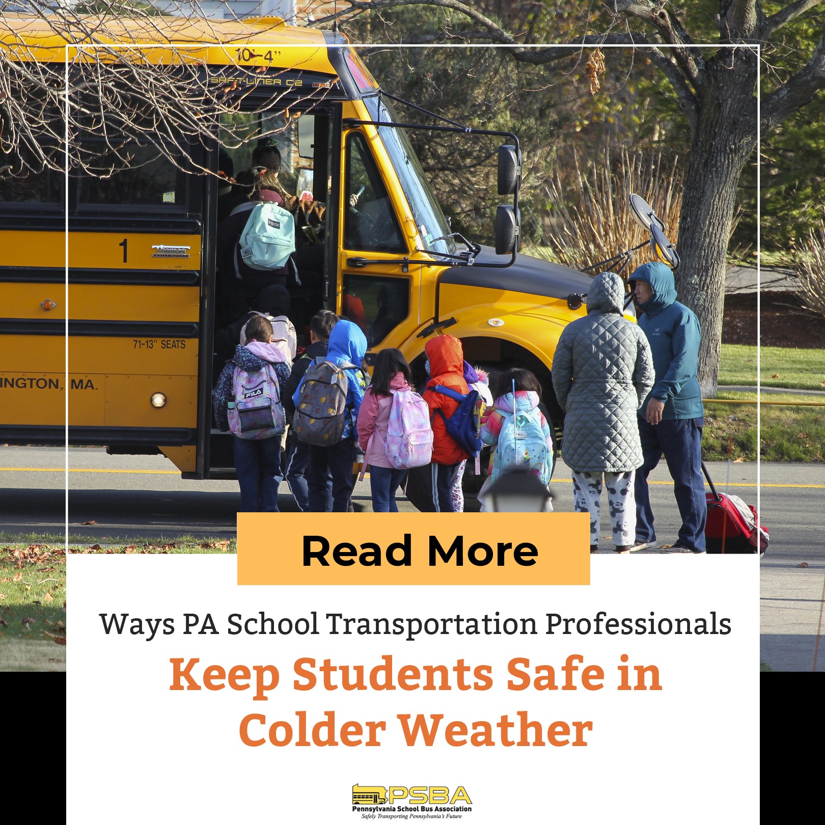 Ways PA School Transportation Professionals Keep Students Safe in Colder Weather