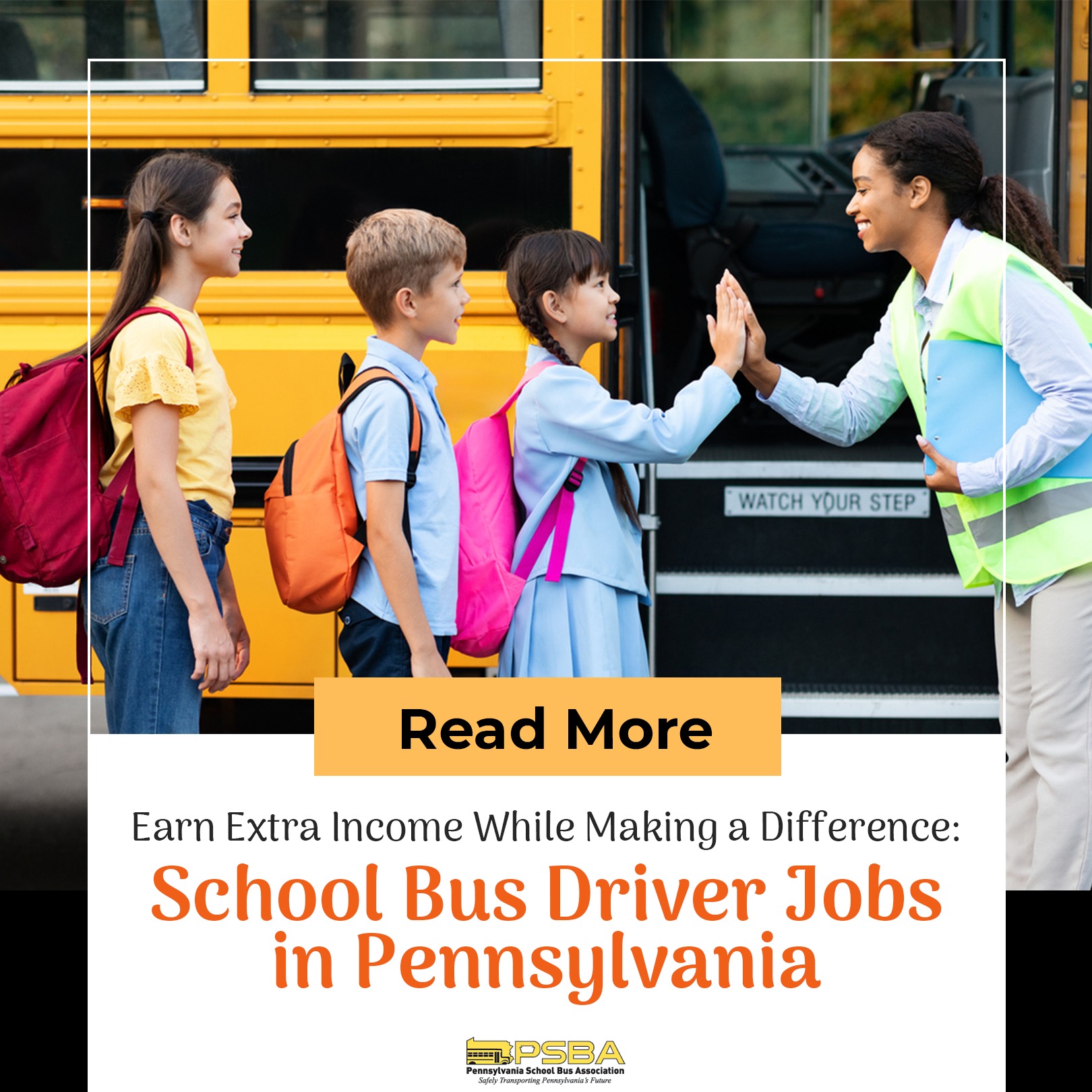 Earn Extra Income While Making a Difference: School Bus Driver Jobs in Pennsylvania