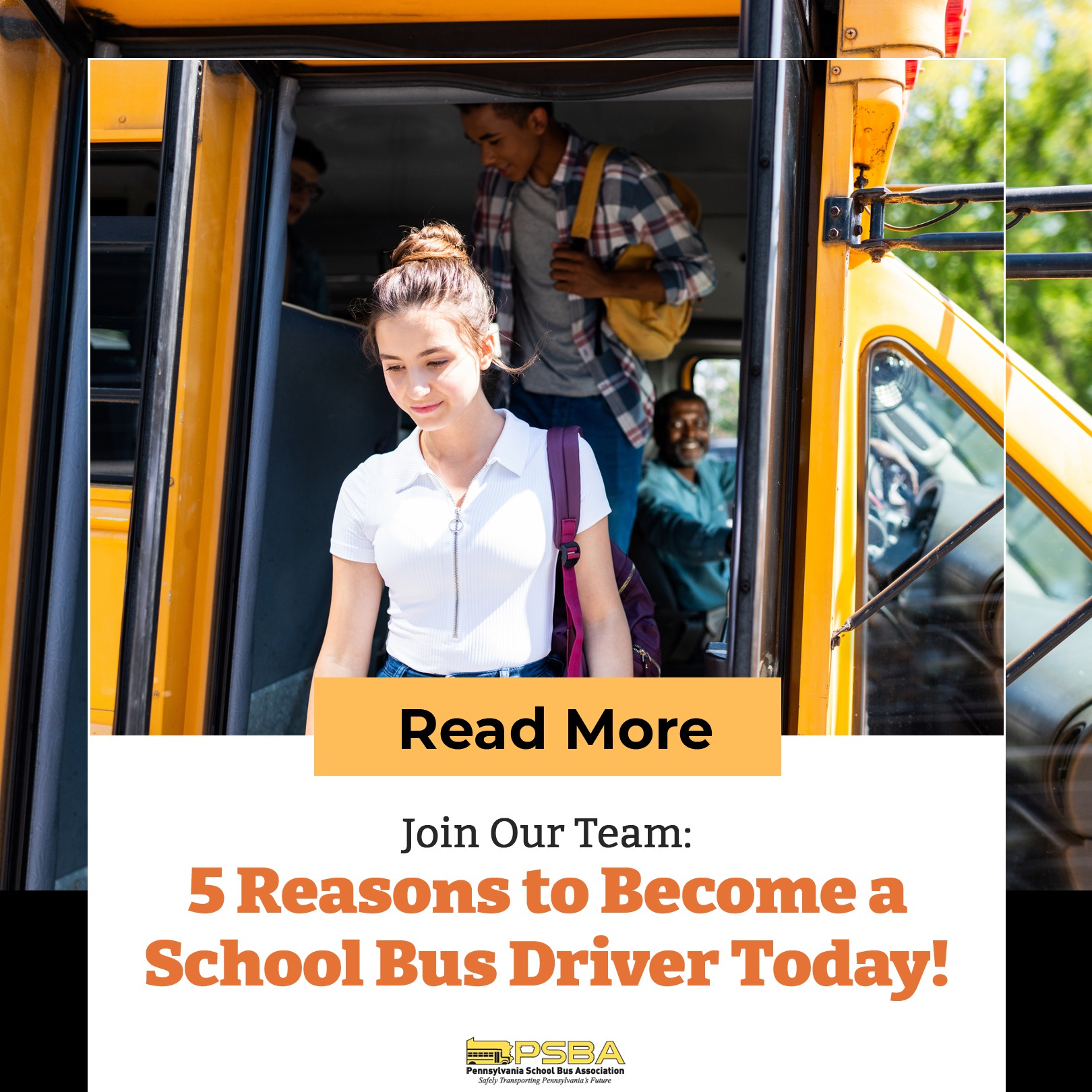 Join Our Team: 5 Reasons to Become a School Bus Driver Today!