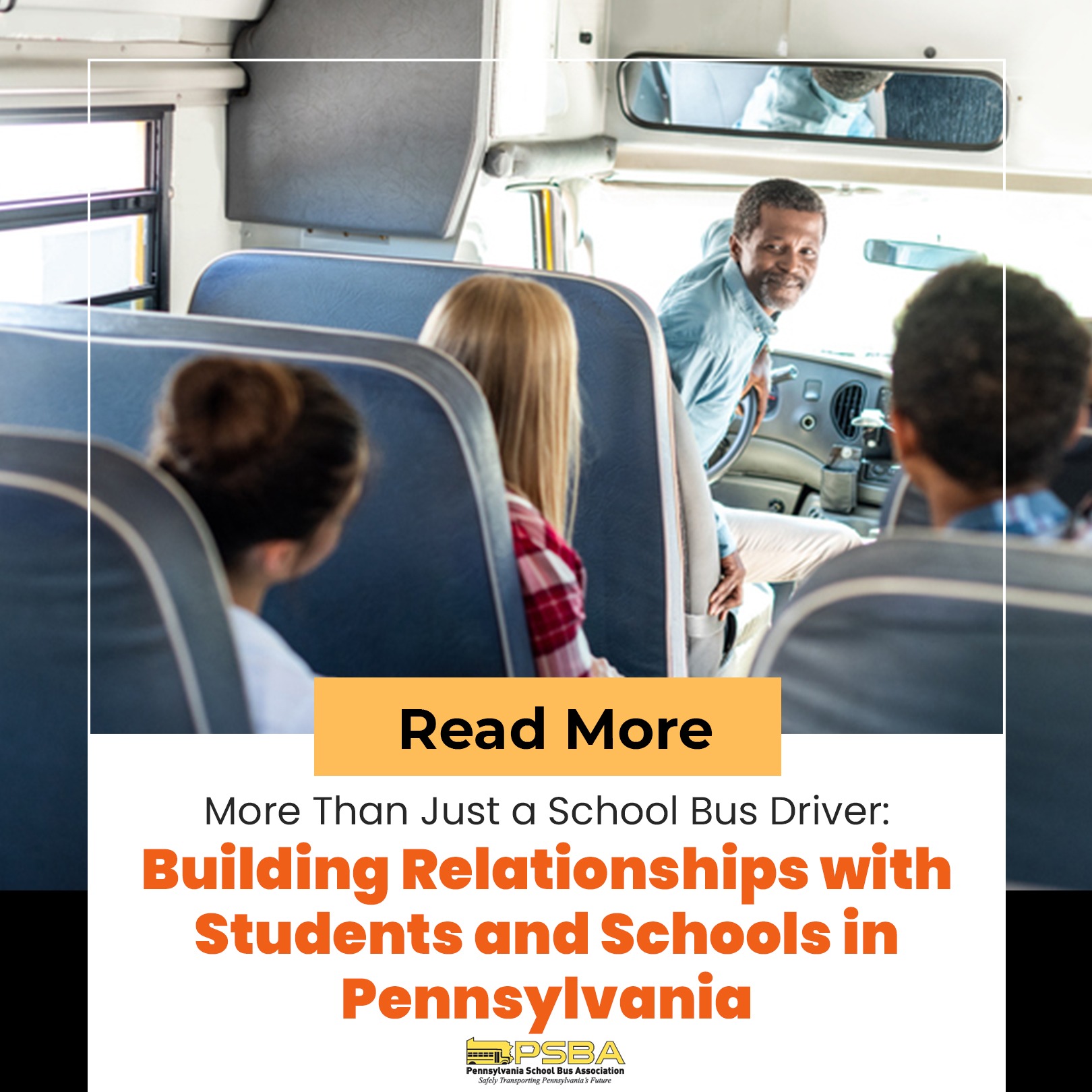 More Than Just a School Bus Driver: Building Relationships with Students and Schools in Pennsylvania