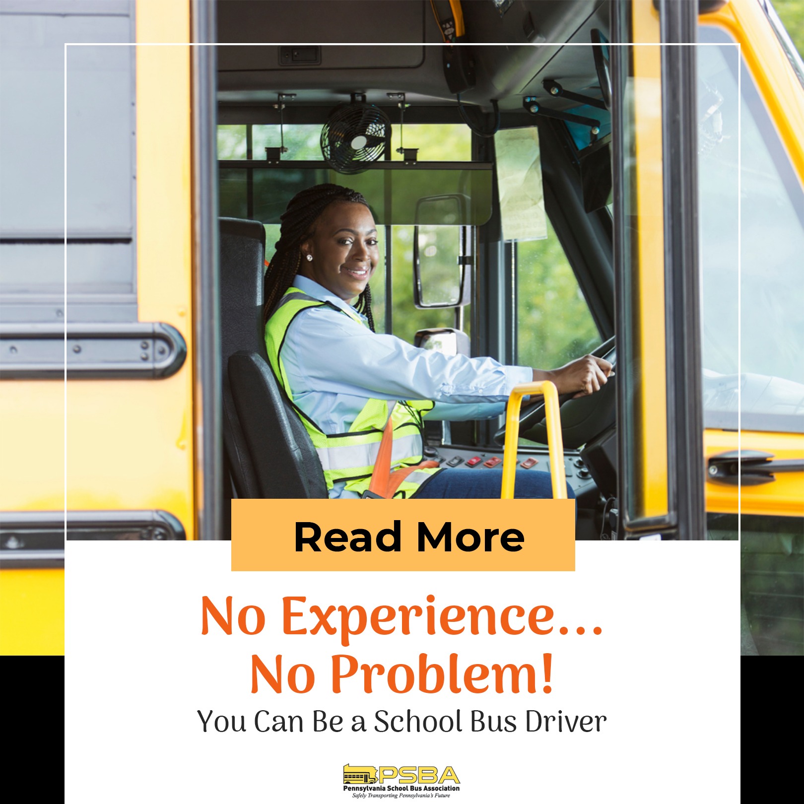 No Experience... No Problem! You Can Be a School Bus Driver